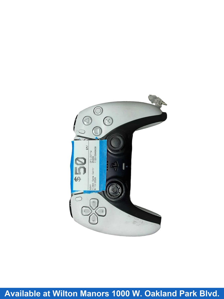 Sony Cfi-zct1w White Gaming Controller