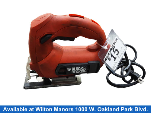 Black & Decker Js510 Orange Corded Jig Saw