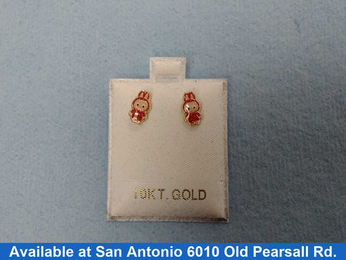 Earrings - Yellow Gold 10k (.417) 0.3 grams