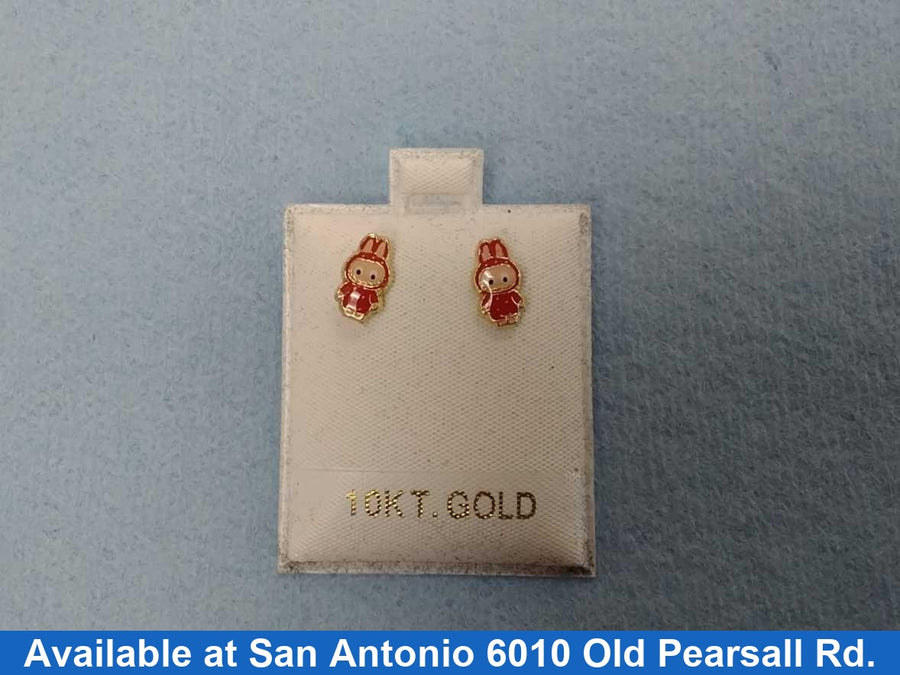 Earrings - Yellow Gold 10k (.417) 0.3 grams