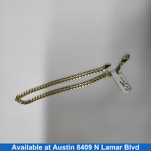 Bracelet - Yellow Gold 14k (.585) 9.4 grams 8 inch