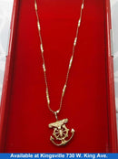Chain - Yellow Gold 14k (.585) 2.4 grams 20 inch