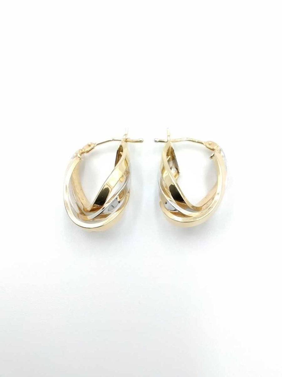 Earrings - Yellow Gold 14k (.585) 2.6 grams