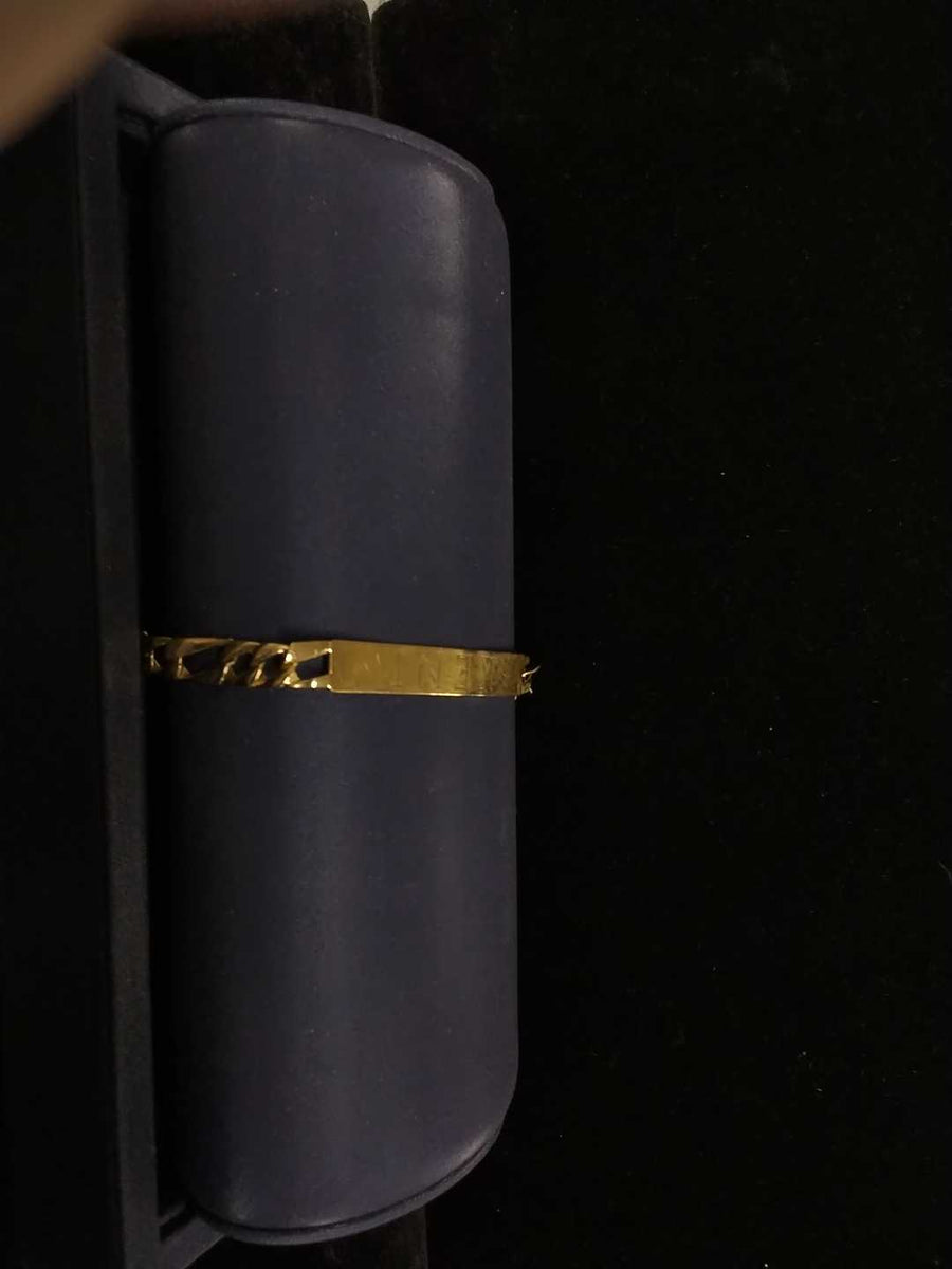 ID Bracelet - Yellow Gold 10k (.417) 8 grams 8 inch