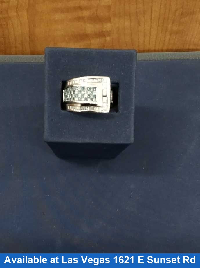 Men's Ring - White Gold 14k (.585) 13.2 grams Size 20