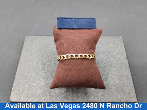 Bracelet - Yellow Gold 10k (.417) 5.7 grams 8 inch