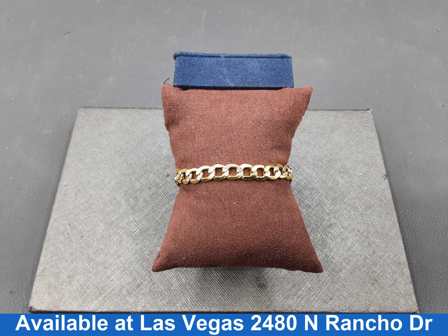 Bracelet - Yellow Gold 10k (.417) 5.7 grams 8 inch