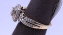 Women's Ring - Anniversary - White Gold 14k (.585) 5.3 grams Size 6.5
