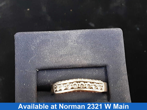 Ring - Wedding Band - White Gold 14k (.585) 3.3 grams Size 7