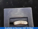 Ring - Wedding Band - White Gold 14k (.585) 3.3 grams Size 7