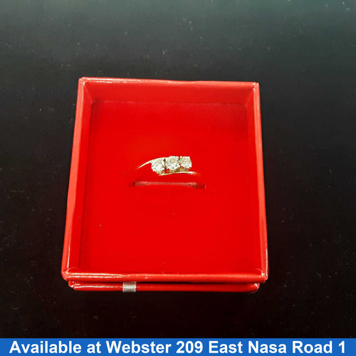 Women's Ring - Yellow Gold 14k (.585) 3.2 grams Size 7