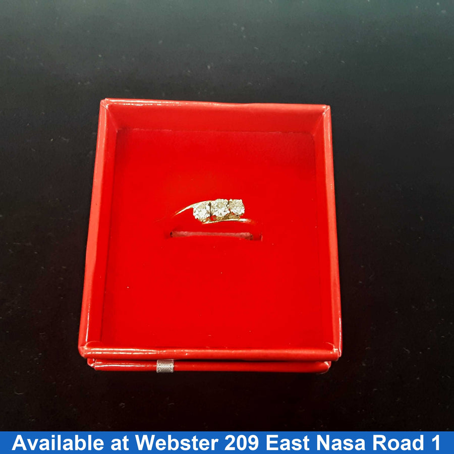 Women's Ring - Yellow Gold 14k (.585) 3.2 grams Size 7