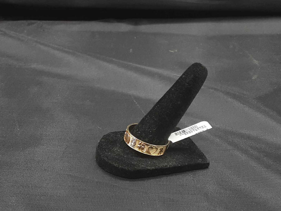 Men's Ring - Yellow Gold 14k (.585) 4.1 grams Size 13