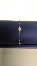 Bracelet - Yellow Gold 18k (.750) 2.1 grams 7 inch