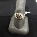 Women's Ring - Tricolor Gold 10k (.417) 2.4 grams Size 6.5