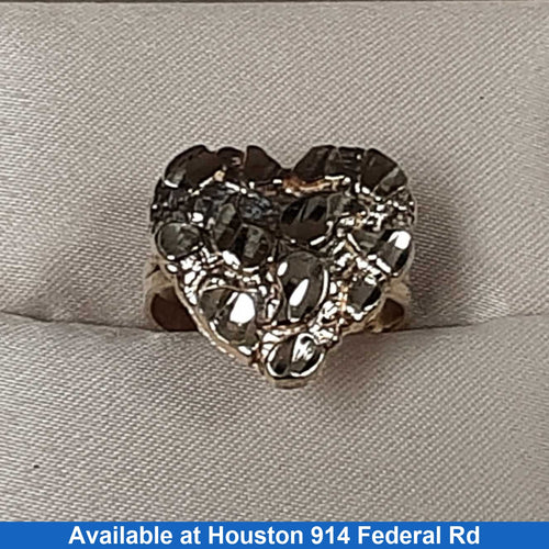 Women's Ring - Yellow Gold 10k (.417) 2.4 grams Size 8