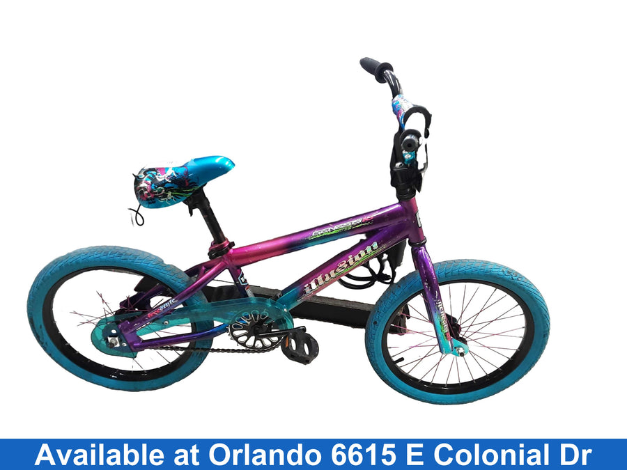 Genesis Ilusion Purple BMX Bike