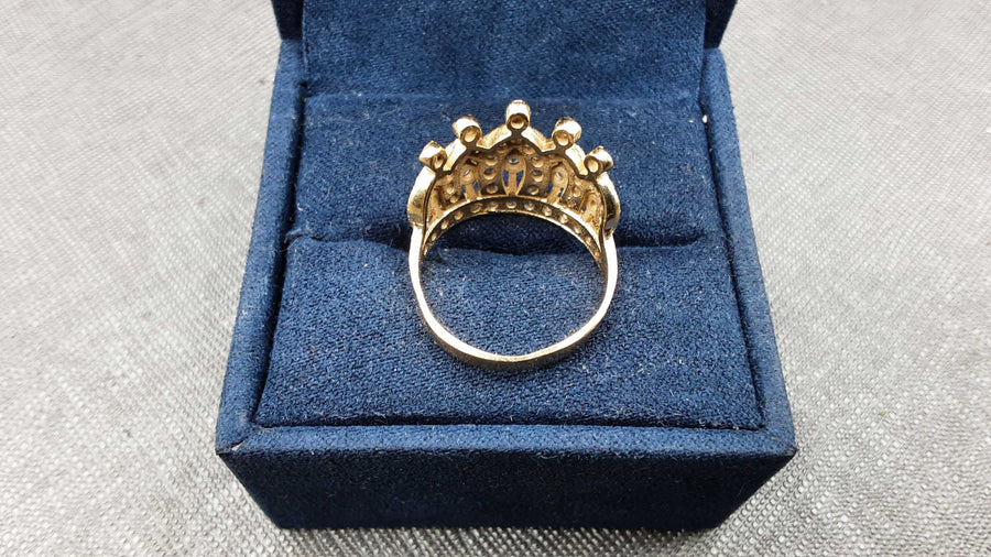 Women's Ring - Yellow Gold 10k (.417) 4.3 grams Size 6