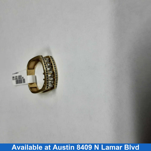 Women's Ring - Yellow Gold 10k (.417) 5.3 grams Size 7