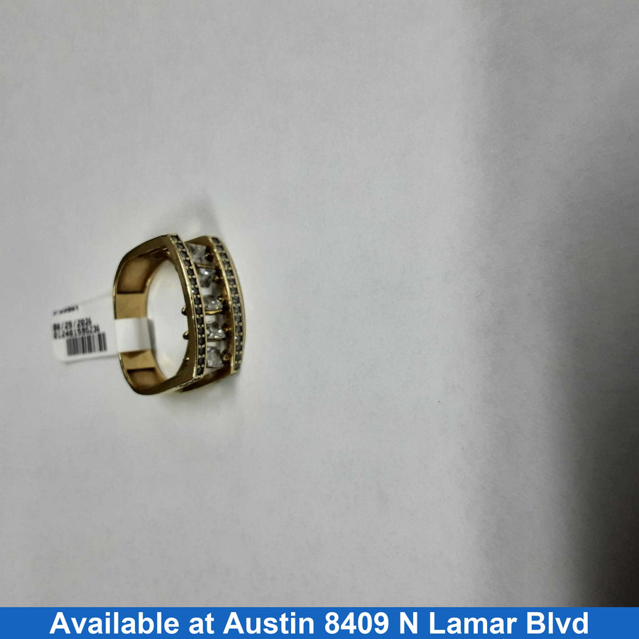 Women's Ring - Yellow Gold 10k (.417) 5.3 grams Size 7