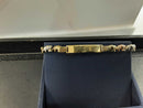 ID Bracelet - Tricolor Gold 14k (.585) 6.5 grams 7 inch