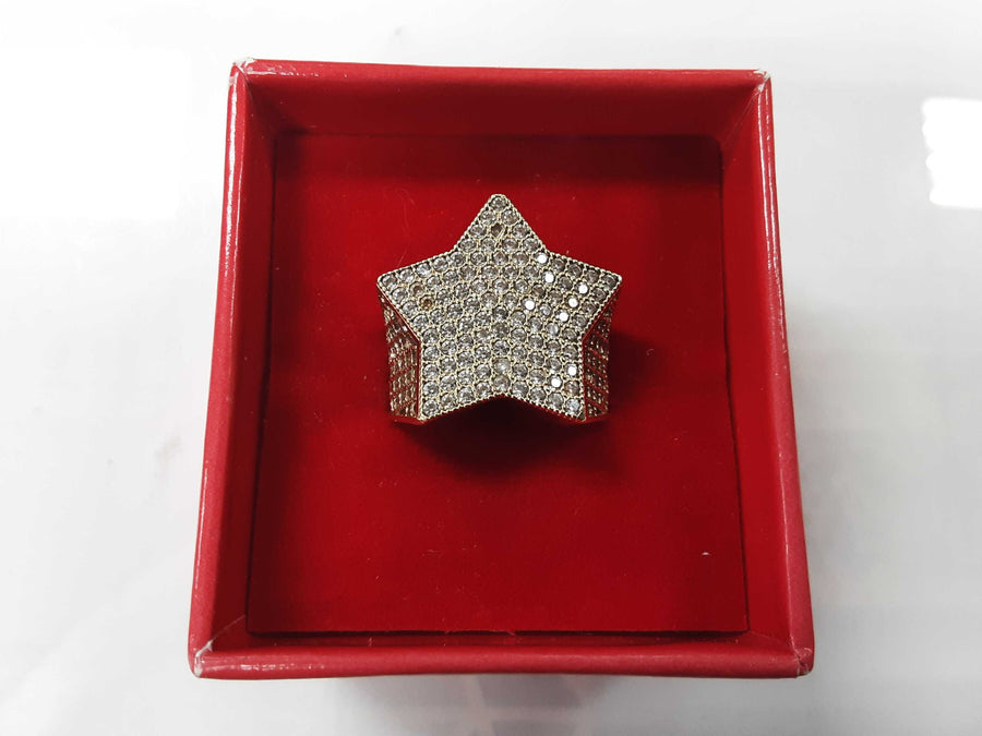 Women's Ring - Yellow Gold 10k (.417) 6.2 grams Size 8