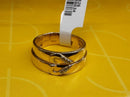 Ring - Channel Set - Yellow Gold 14k (.585) 5.3 grams Size 11