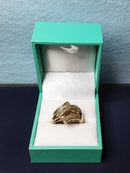 Women's Ring - Yellow Gold 10k (.417) 5.3 grams Size 8