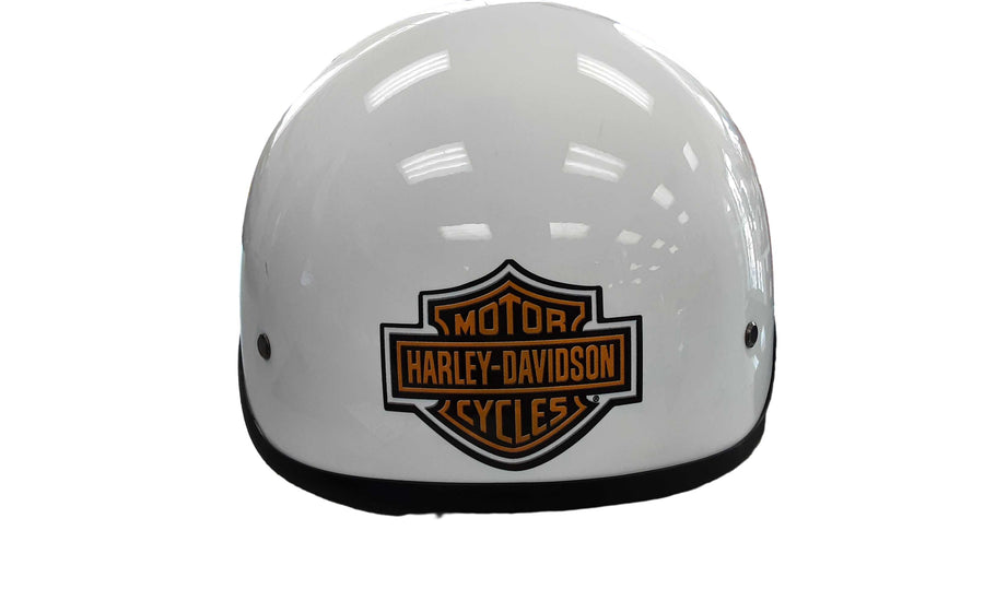 Harleydavidson White Helmet