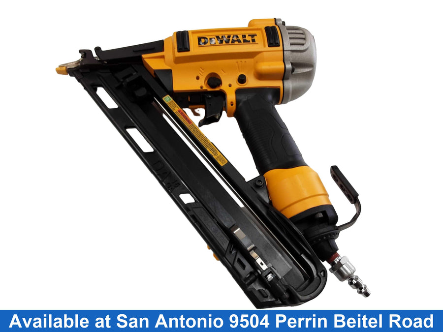 Dewalt Dwfp72155 Yellow Pneumatic Framing Nailer