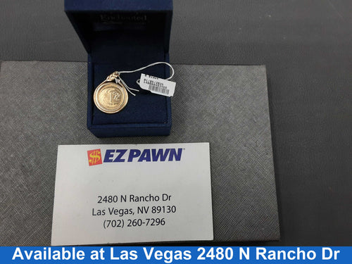 Coin Pendant - Yellow Gold 14k (.585) 4.1 grams