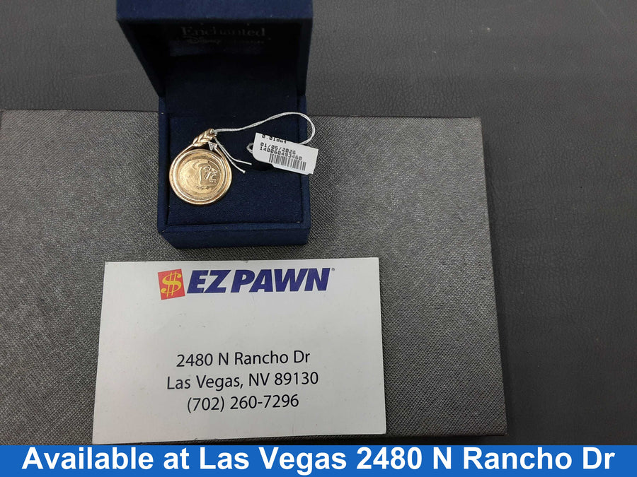 Coin Pendant - Yellow Gold 14k (.585) 4.1 grams