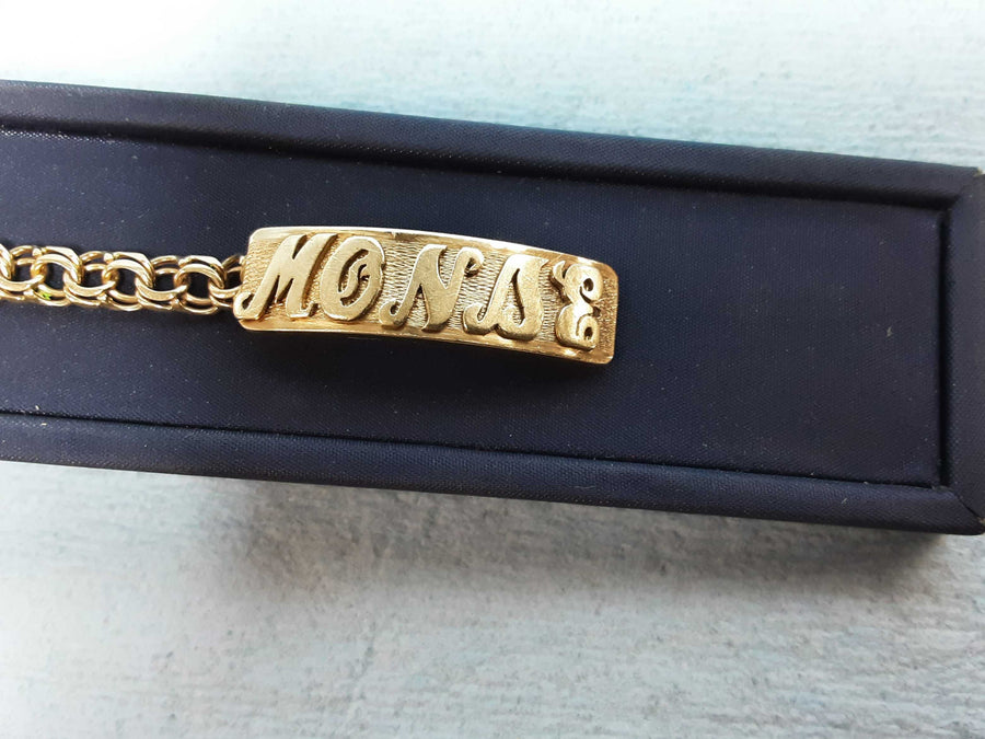 ID Bracelet - Yellow Gold 10k (.417) 11.1 grams 6 inch