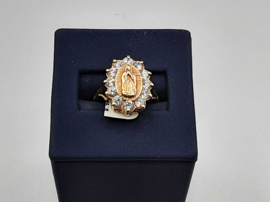 Women's Ring - Yellow Gold 10k (.417) 3.6 grams Size 7.5