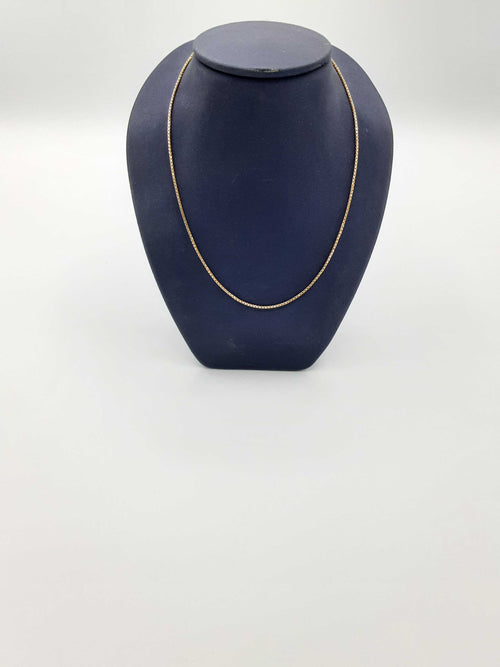 Box Chain - Yellow Gold 14k (.585) 4.9 grams 20 inch