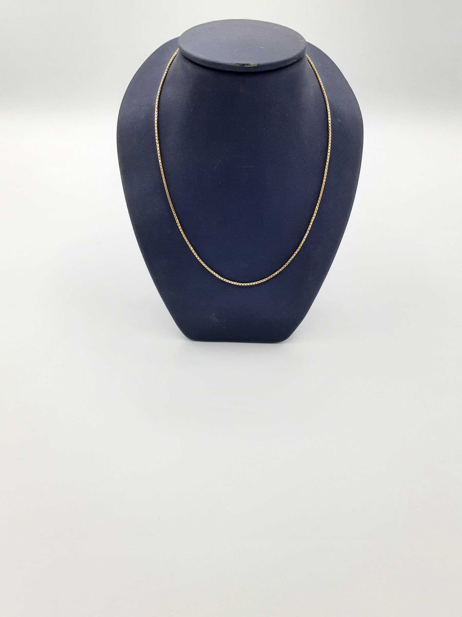 Box Chain - Yellow Gold 14k (.585) 4.9 grams 20 inch