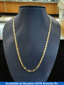 Gucci Chain - Tricolor Gold 14k (.585) 7.7 grams 24 inch