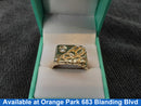 Men's Ring - Yellow Gold 14k (.585) 7.9 grams Size 11
