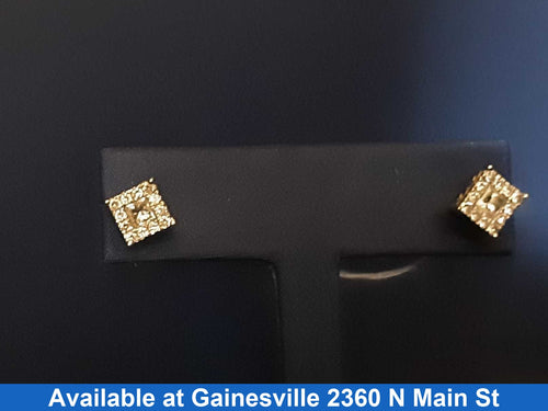 Earrings - Yellow Gold 14k (.585) 2.2 grams