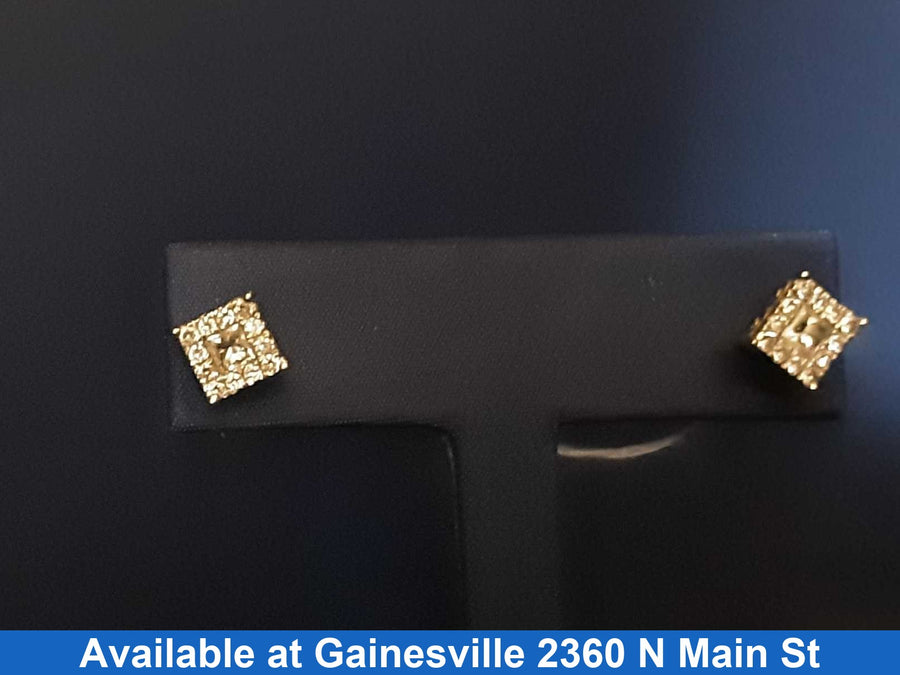 Earrings - Yellow Gold 14k (.585) 2.2 grams