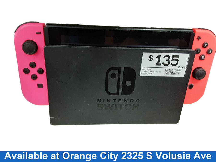 Nintendo Switch (32gb) 32 Gb Black Video Game Console