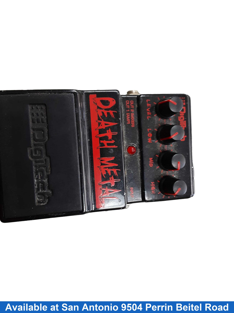 Digitech Death Metal Black Audio Equipment