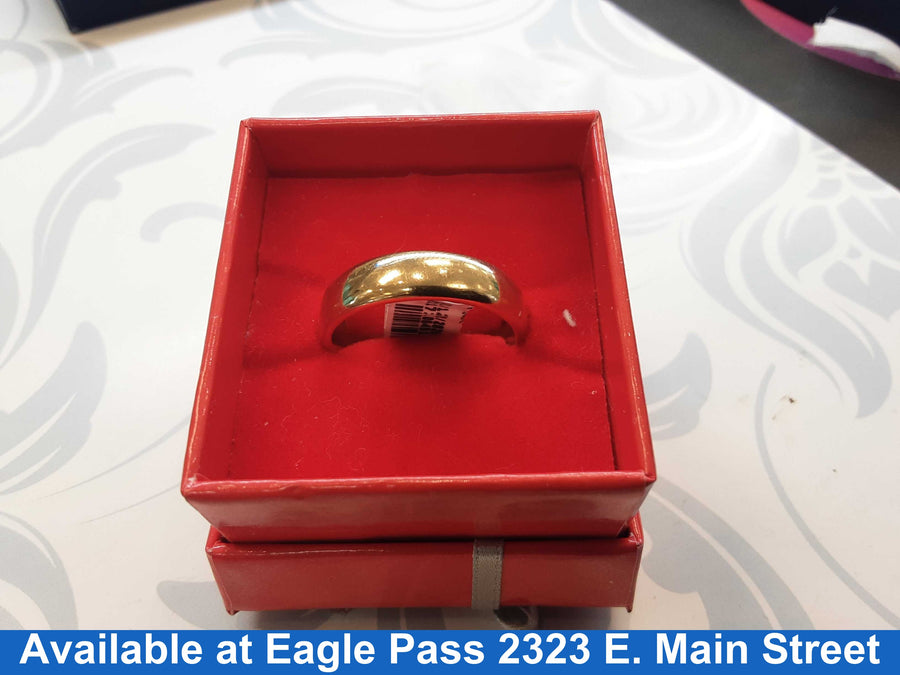 Ring - Wedding Band - Yellow Gold 14k (.585) 10.5 grams Size 12