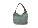 Dooney & Bourke Croc Embossed Hobo Tote Green Purse / Handbag
