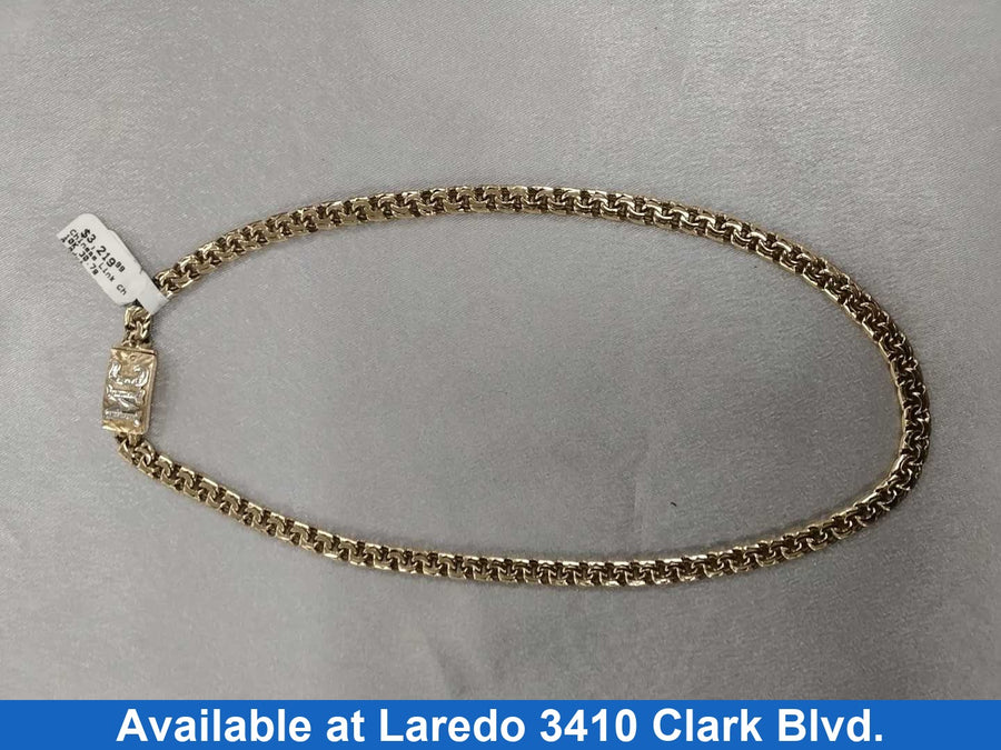 Chain - Yellow Gold 10k (.417) 30.7 grams 16 inch