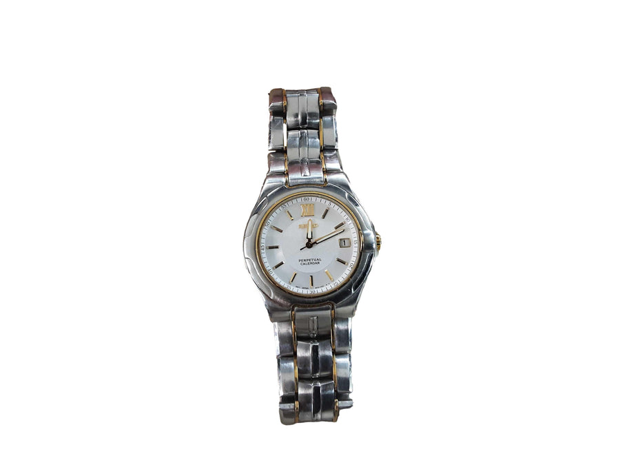 Seiko 8f32-9701j Silver Regular Watch