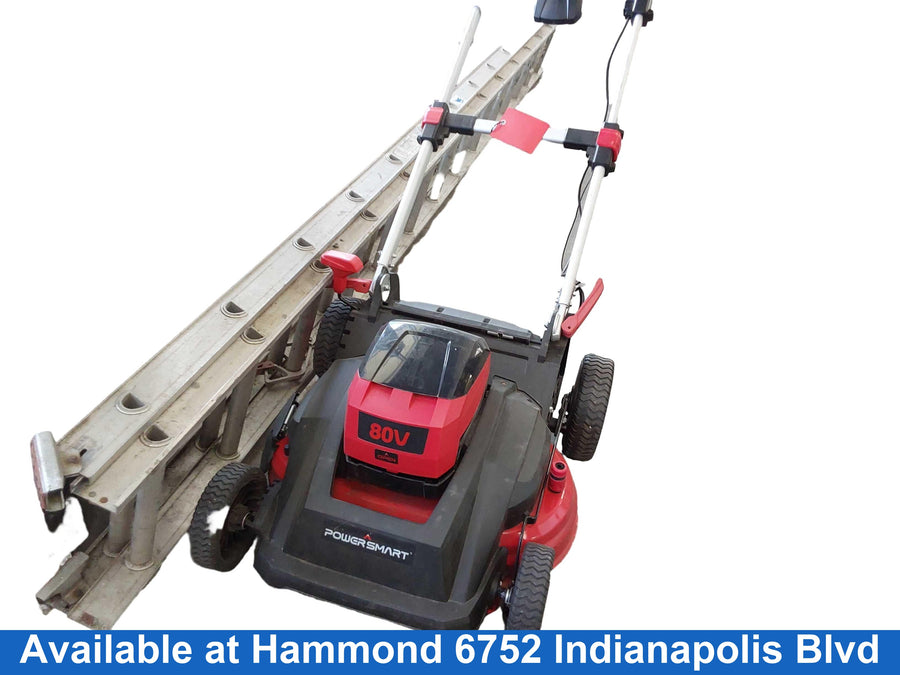 Powersmart Ps768265rb Black Cordless Self Propelled Lawn Mower