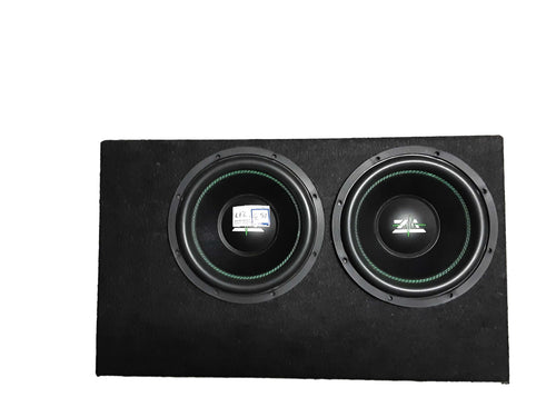 Tezla Tzv112d4500 Black Car Sub-Woofer