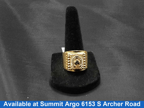 Men's Ring - Yellow Gold 14k (.585) 6 grams Size 11.5
