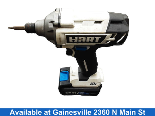 Hart Hpid01vn White Cordless Impact Drill